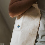 Mulled wine | Embroidered organic cotton bag