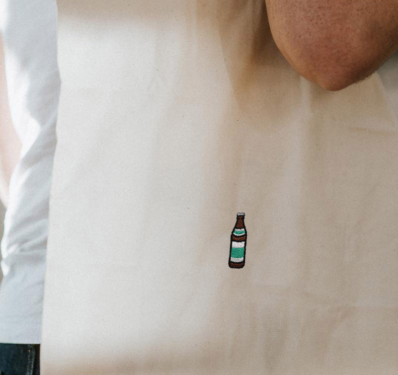 Helles | Embroidered organic cotton bag