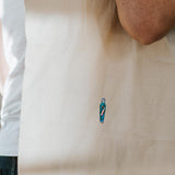 Kuemmerling Peppermint | Embroidered organic cotton bag