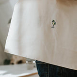 Hugo | Embroidered organic cotton bag