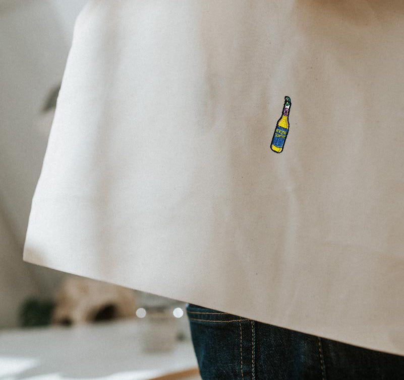 Mate Spritz | Embroidered organic cotton bag