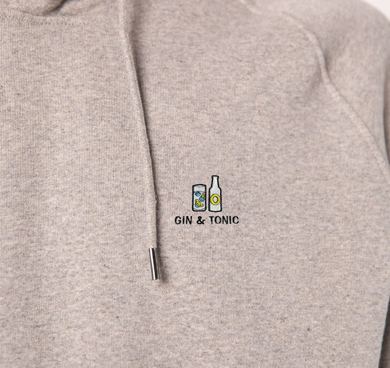 TAILORED TASTES Gin Tonic | Bestickter Bio-Baumwoll Unisex Hoodie