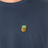 Matcha Latte | Besticktes Bio Baumwoll Unisex T-Shirt