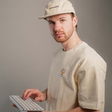 Out of Office| Bestickte Bio Baumwoll Cord Cap