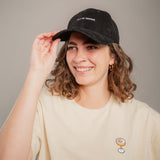 Out of Office| Bestickte Bio Baumwoll Cord Cap