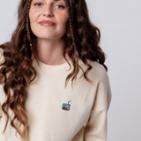 Pfirsich Eistee | Heavy Oversized Bio Baumwoll T-Shirt