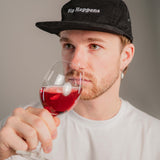 Sip Happens | Bestickte Bio Baumwoll Cord Cap