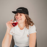 Sip Happens | Bestickte Bio Baumwoll Cord Cap