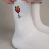 Spritz | Embroidered organic cotton socks