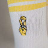 Tequila Shot | Embroidered organic cotton socks
