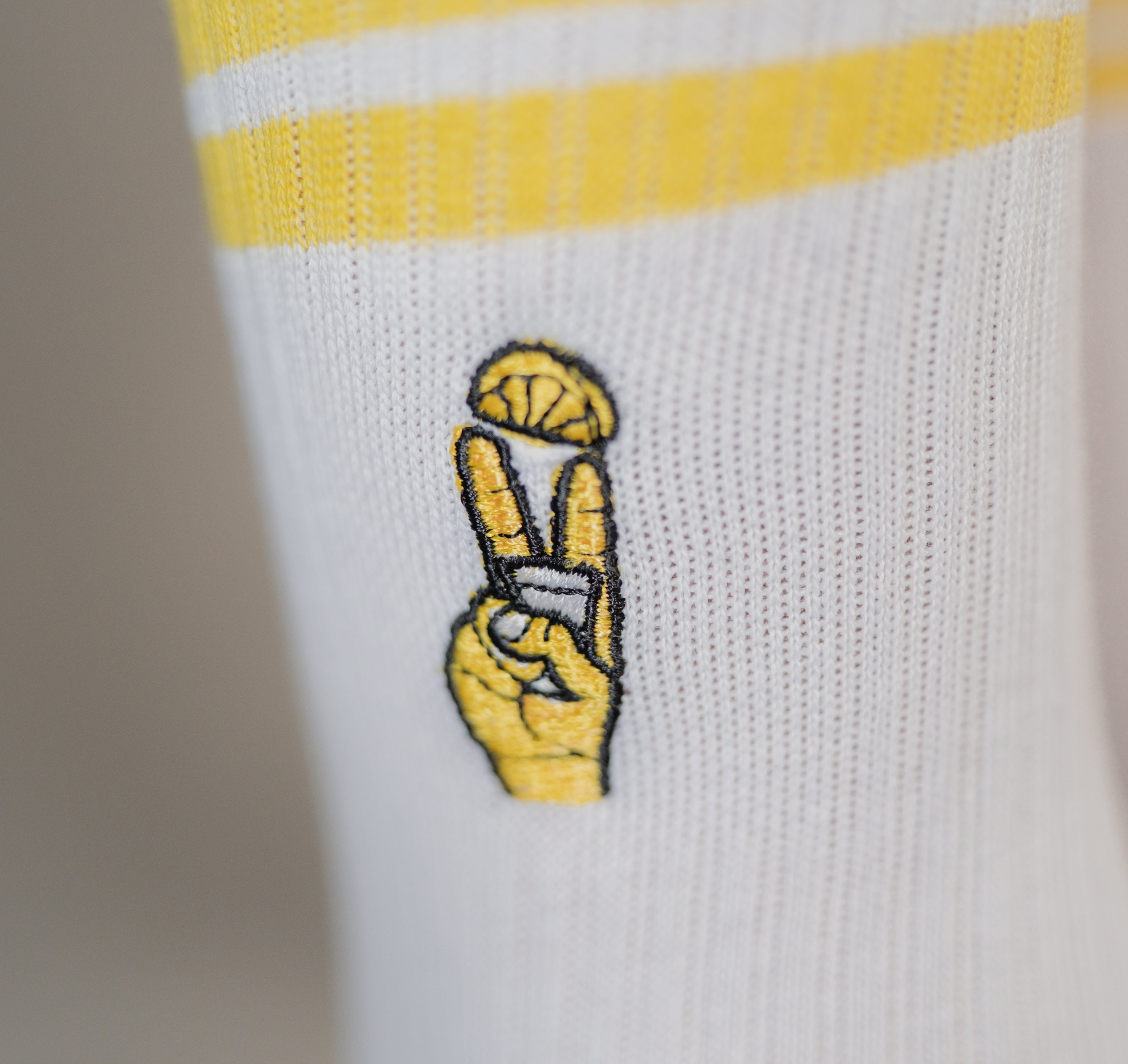 Tequila Shot | Embroidered organic cotton socks