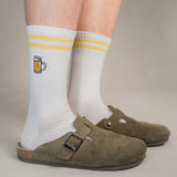 Maßkrug | Embroidered organic cotton socks