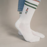 Underberg | Embroidered organic cotton socks