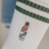 Underberg | Embroidered organic cotton socks