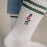 Underberg | Embroidered organic cotton socks