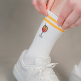 Spritz | Embroidered organic cotton socks