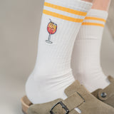 Spritz | Embroidered organic cotton socks