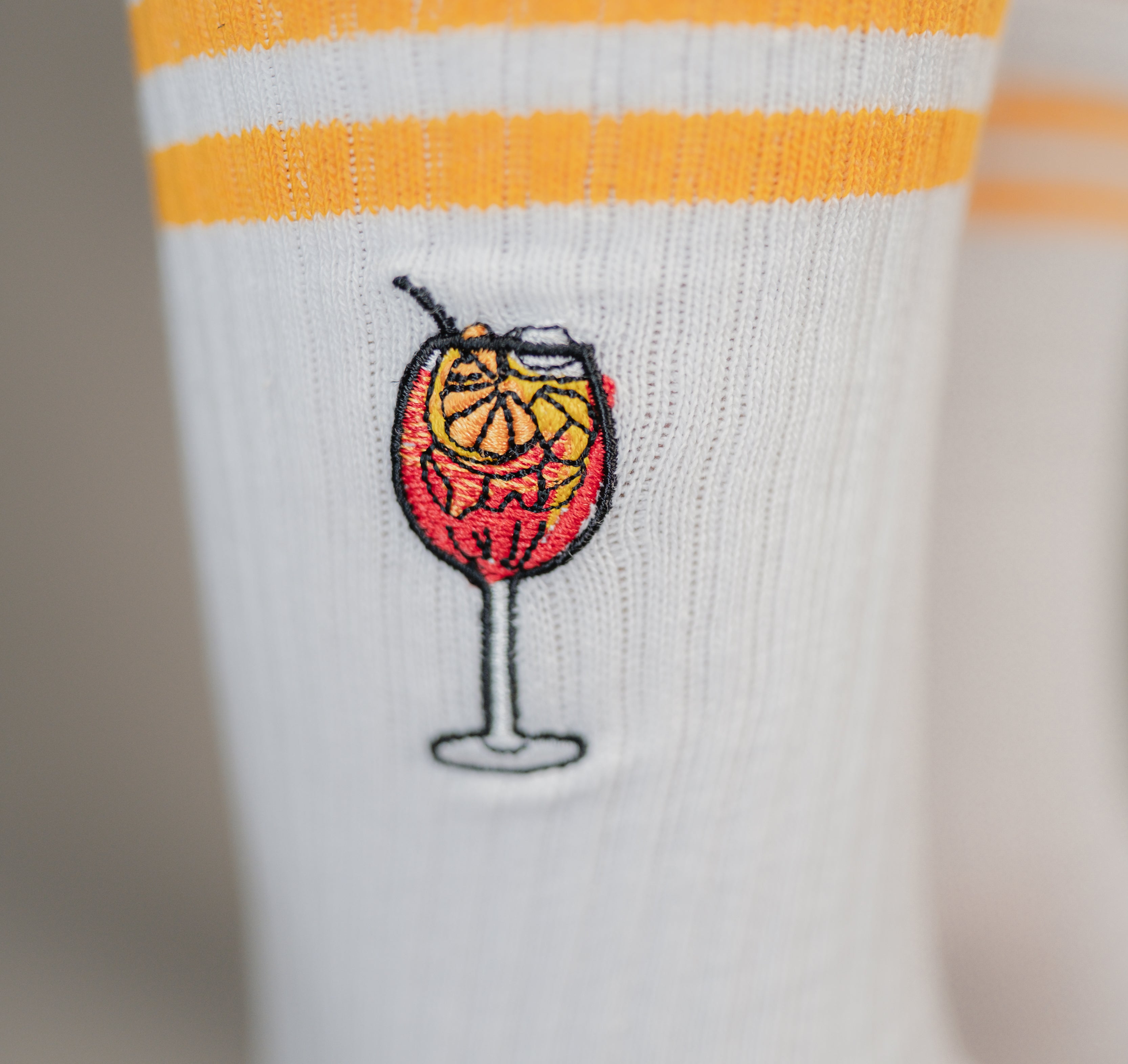 Spritz | Embroidered organic cotton socks