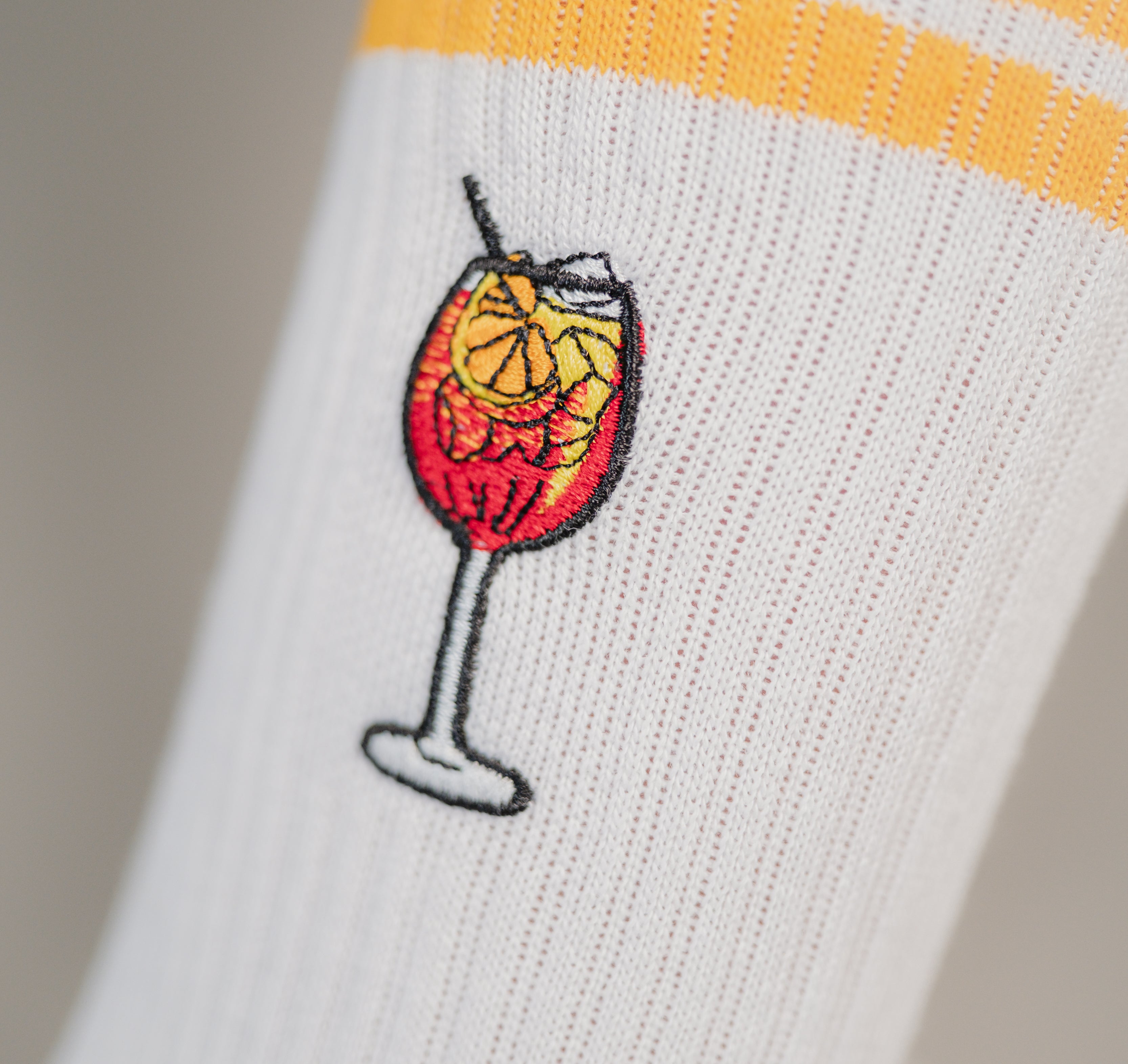 Spritz | Embroidered organic cotton socks