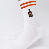 Stroh 80 | Bestickte Bio Baumwoll Socken