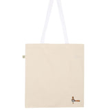 Portafilter & tamper | Embroidered organic cotton carrier bag