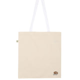 Flat White | Embroidered organic cotton tote bag
