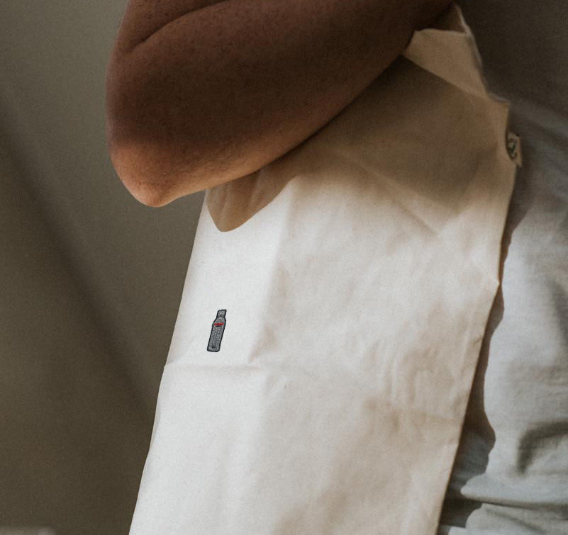 DANZKA | Embroidered organic cotton bag
