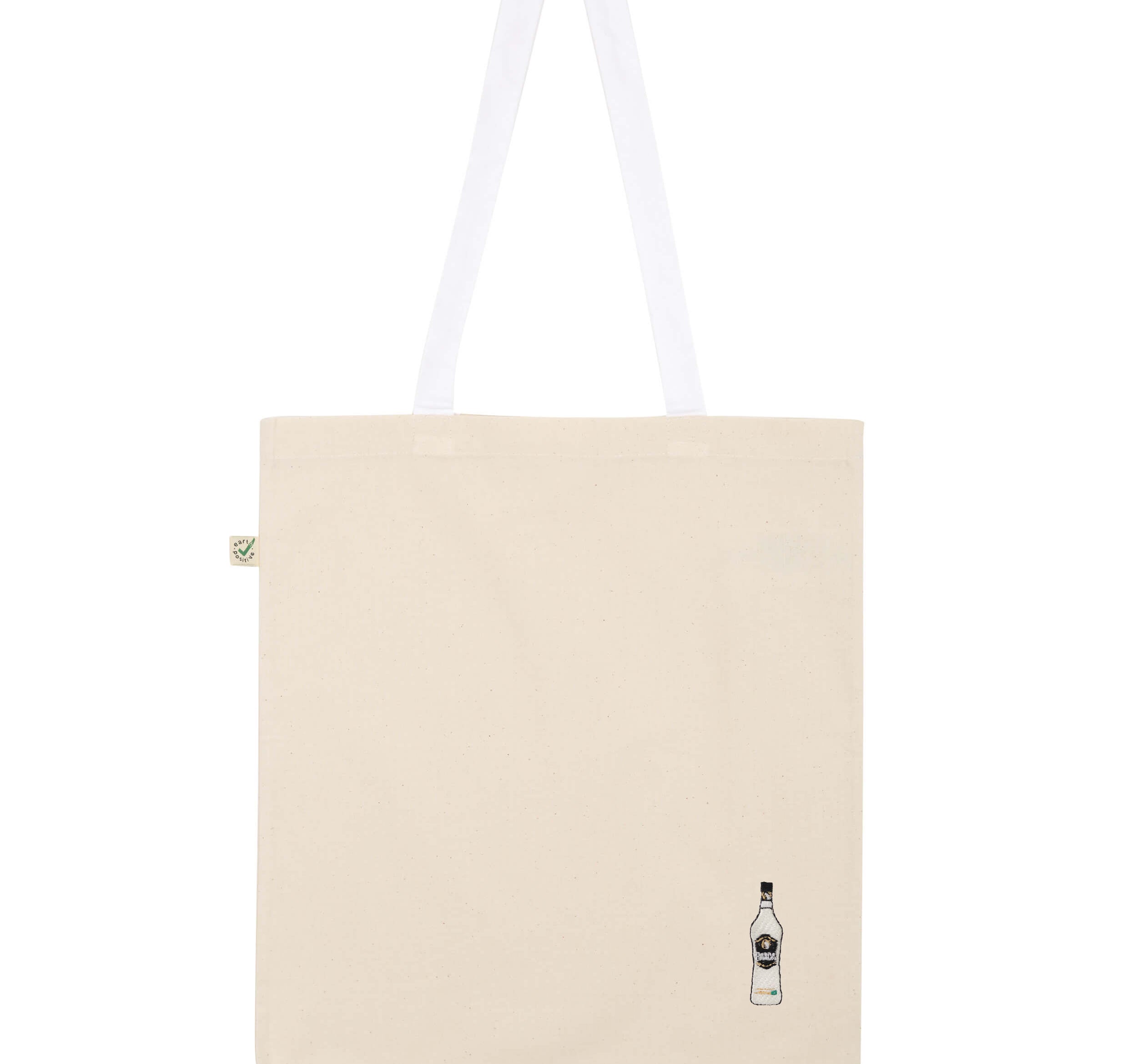 Mangaroca Batida de Côco | Embroidered organic cotton bag