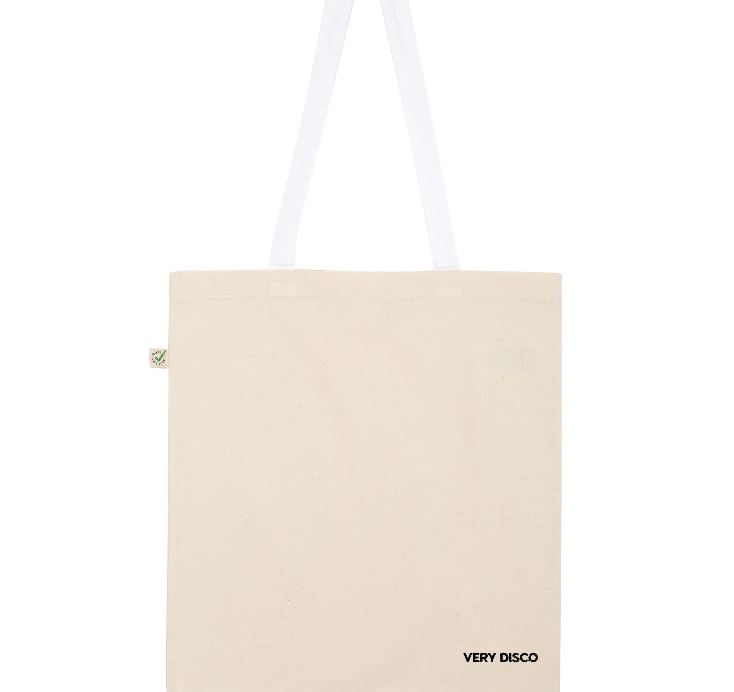 Very Disco | Embroidered organic cotton bag