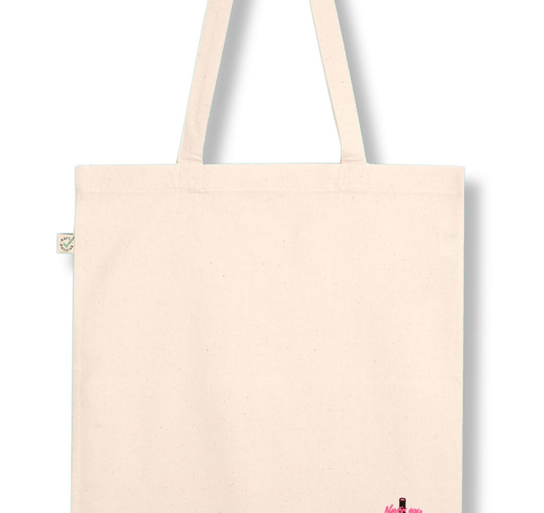 Never say No to PRMTVO | Bestickte Bio Baumwoll Tasche