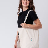 GIN SUL | Bestickte Bio Baumwoll Tasche