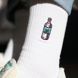 Luft | Embroidered organic cotton socks