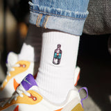 Luft | Embroidered organic cotton socks