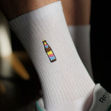 Cola Mix | Embroidered organic cotton socks