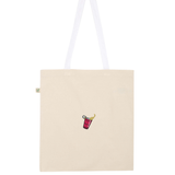 Beer Pong BBrim Shot | Embroidered Organic Cotton Bag