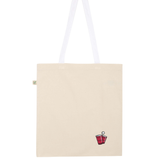 Beer Pong | Embroidered Organic Cotton Bag