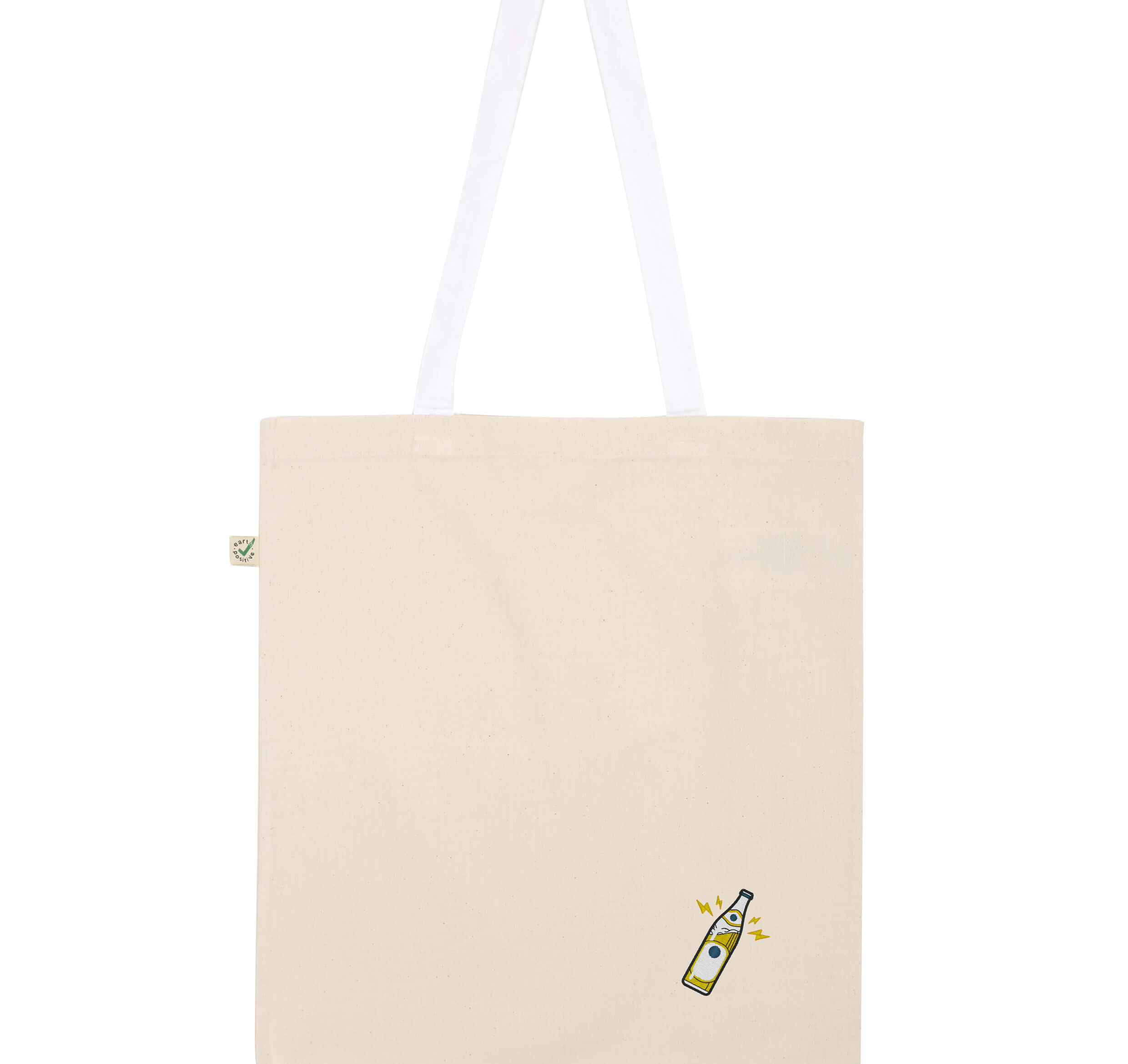 Mate | Embroidered organic cotton bag
