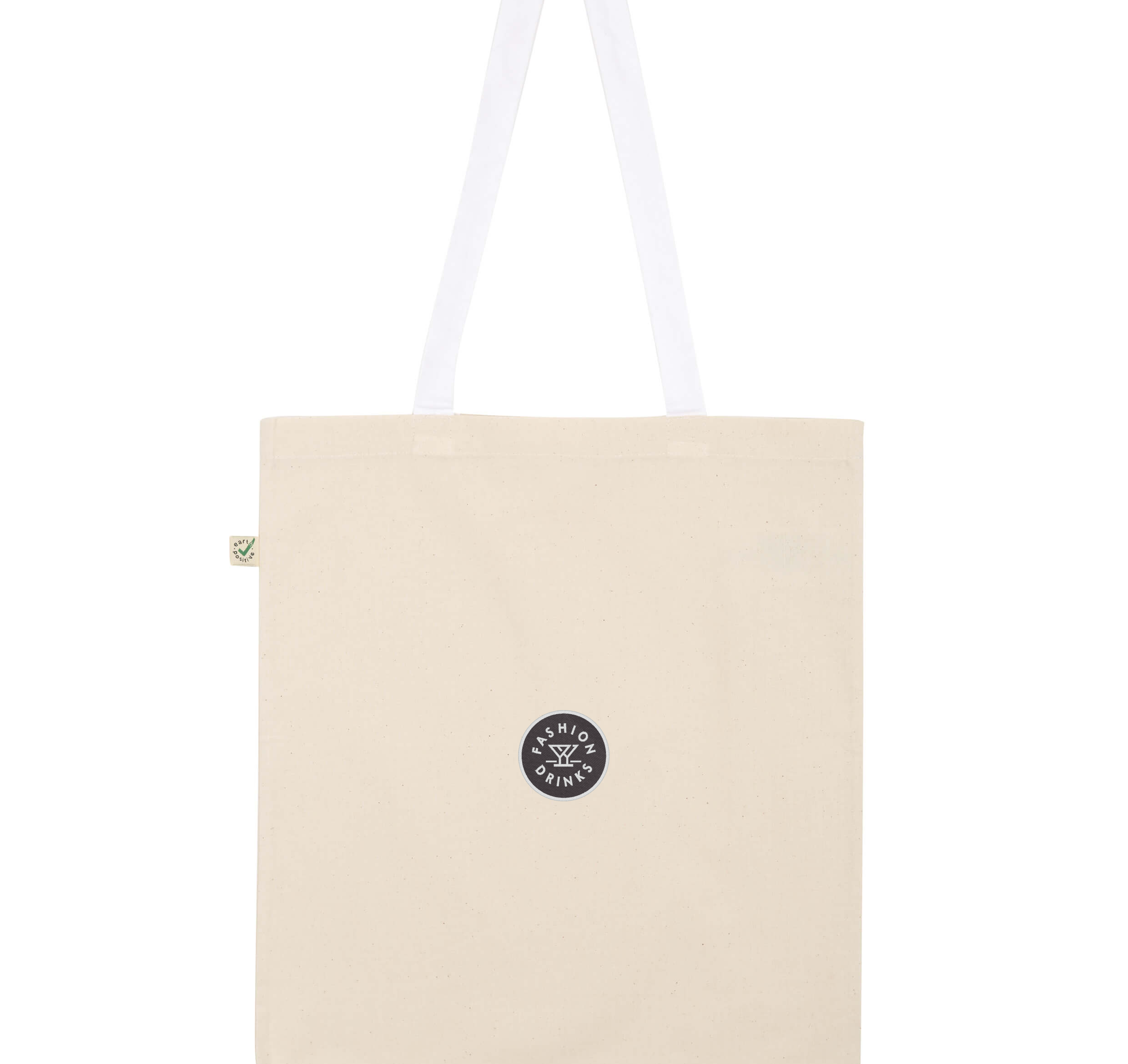Fashion Drinks | Embroidered Organic Cotton Bag