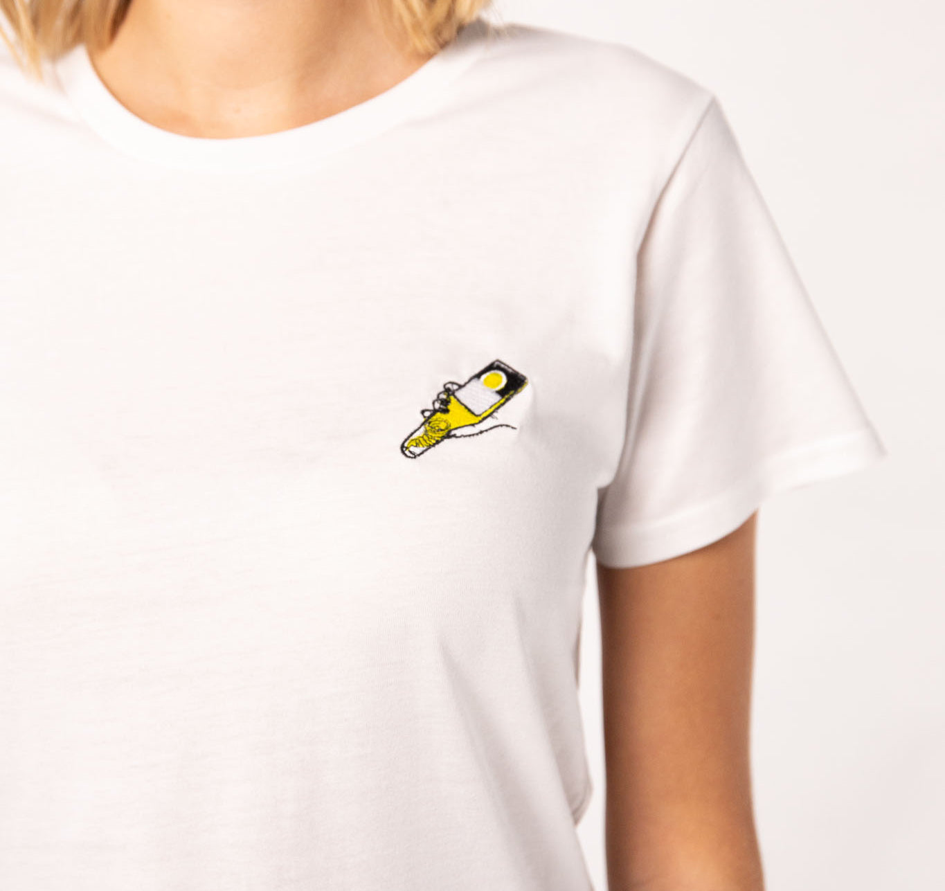Tornado | Embroidered Women's Organic Cotton T-Shirt