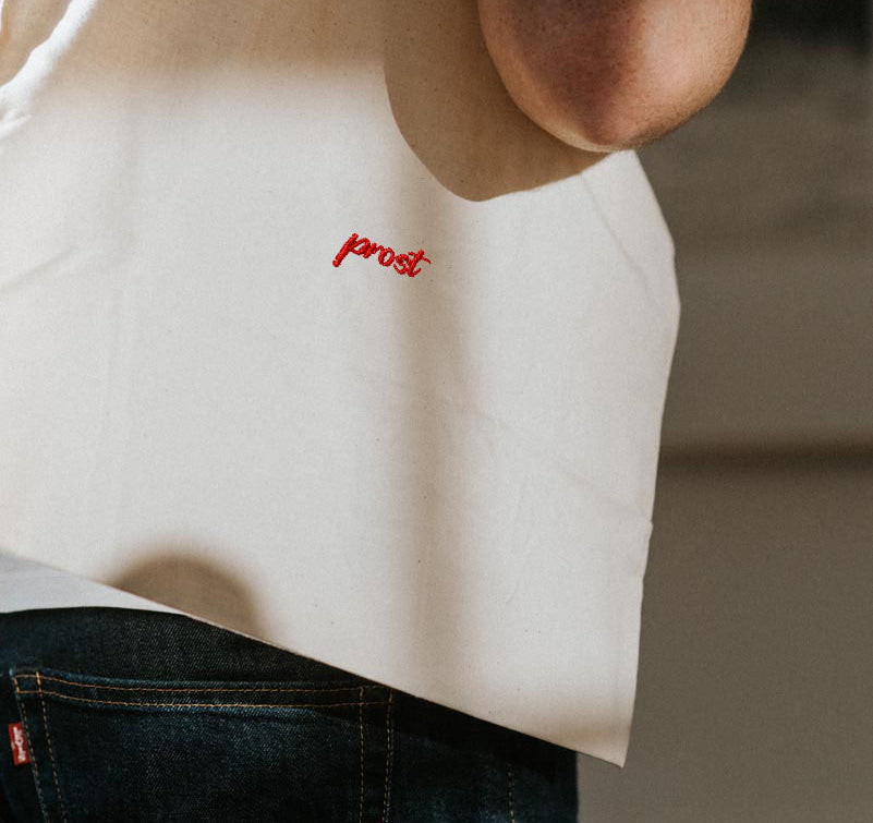 Cheers Collection | Embroidered Organic Cotton Bag