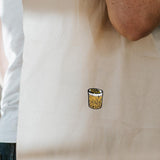 Whisky Sour | Embroidered Organic Cotton Bag