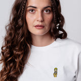 Tequila Shot | Besticktes Bio Baumwoll Unisex T-Shirt