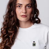 Kleiner Feigling | Besticktes Bio Baumwoll Unisex T-Shirt