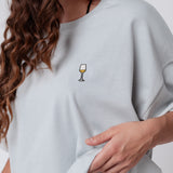 Weißwein | Heavy Oversized Bio Baumwoll T-Shirt