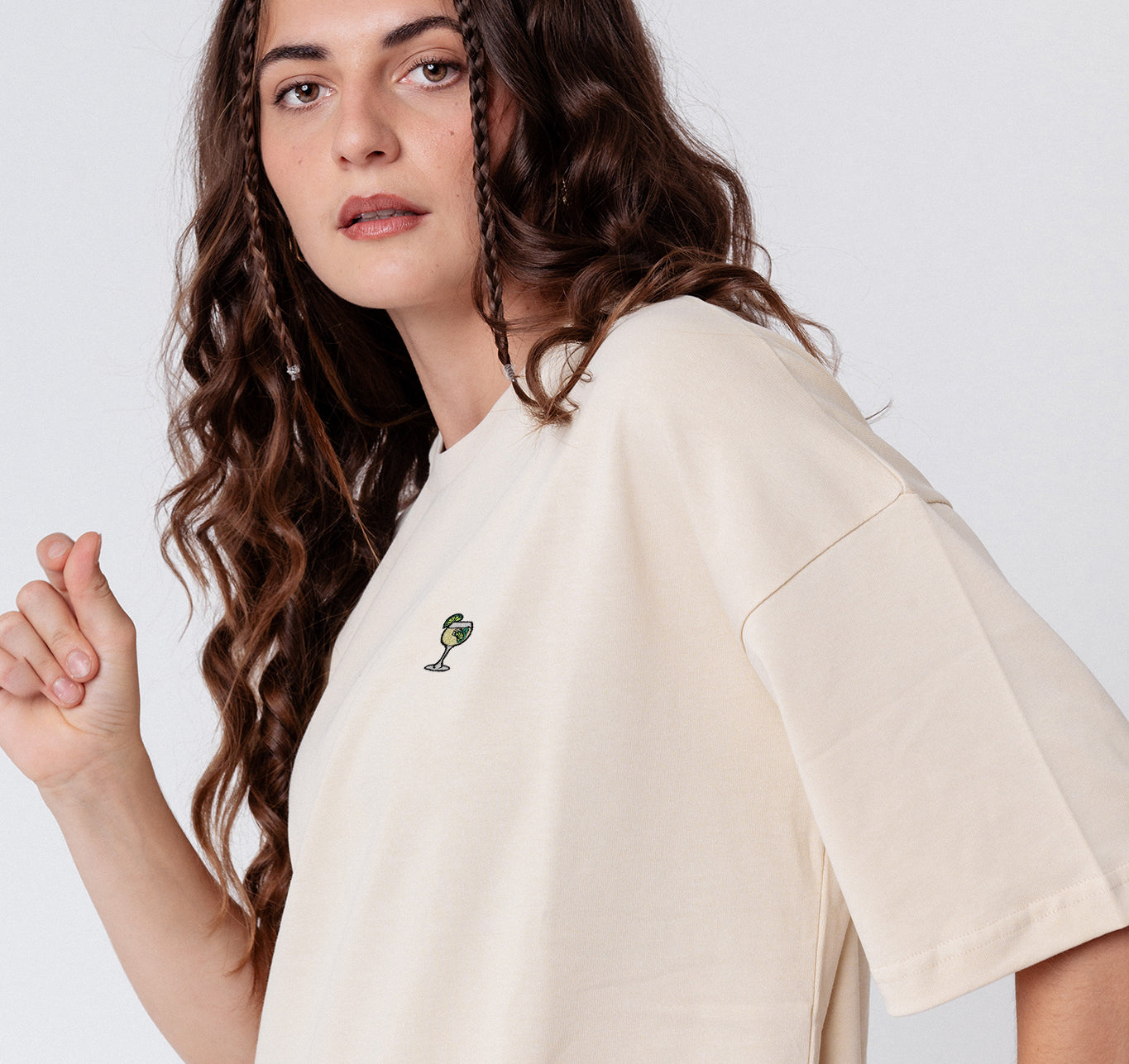 Hugo | Heavy Oversized Bio Baumwoll T-Shirt