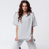 Weißwein | Heavy Oversized Bio Baumwoll T-Shirt