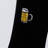 Maßkrug | Embroidered organic cotton socks