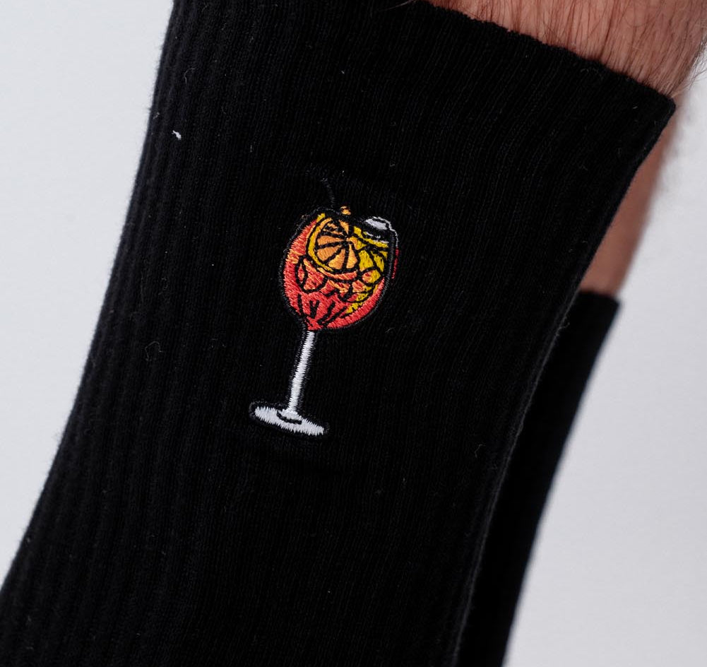 Spritz | Embroidered organic cotton socks