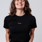 Spritz Signature | Embroidered women's organic cotton T-shirt