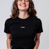 Fomo | Embroidered women's organic cotton t-shirt